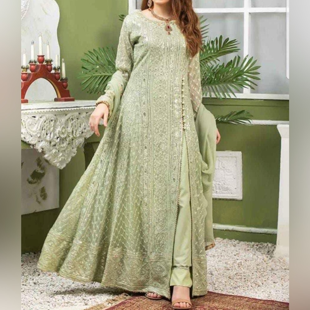 Stunning chiffon gown